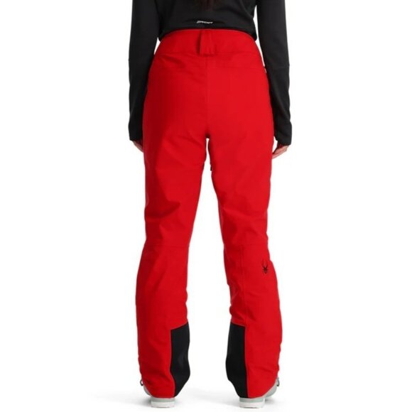 NWT SPYDER GORE-TEX Hone Shell Pants S Red GTX Snow Pant Stretch NEW - Picture 2 of 10